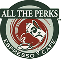 image of logo of All The Perks Espresso Cafe franchise business opportunity All The Perks Espresso Coffee franchises All The Perks Espresso Cafe franchising
