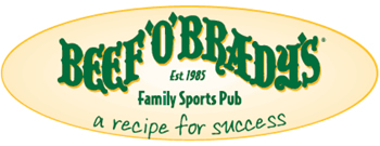 image of logo of Beef O Bradys franchise business opportunity Beef O Bradys family sports bar franchises Beef O Bradys family sports pub franchising