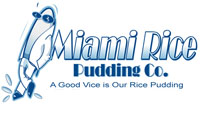 image of logo of Miami Rice Pudding franchise business opportunity Miami Rice Pudding dessert franchises Miami Rice franchising