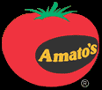 image of logo of Amato's franchise business opportunity Amatos Italian restaurant franchises Amato's Italian food franchising