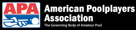 image of logo of American Poolplayers Association franchise business opportunity APA franchises American Poolplayers Association franchising