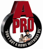 image of logo of A-Pro Home Inspection franchise business opportunity APro Home Inspection franchises A Pro Home Inspection franchising