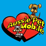 image of logo of Aussie Pet Mobile franchise business opportunity Aussie Pet Mobile pet grooming franchises Aussie Pet Mobile franchising