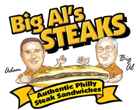 image of logo of Big Al's Steaks franchise business opportunity Big Al's Steak franchises Big Al's Steaks franchising