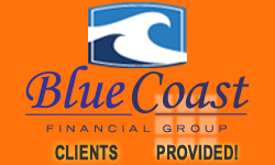 image of logo of Blue Coast Financial Group franchise business opportunity Blue Coast Financial Group franchises Blue Coast Financial Group franchising