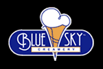 image of logo of Blue Sky Creamery franchise business opportunity Blue Sky franchises Blue Sky ice cream franchising