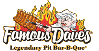 image of logo of Famous Daves franchise business opportunity Famous Daves barbecue franchises Famous Daves BBQ franchising or Famous Daves barbeque franchise information