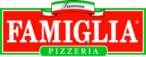 image of logo of Famous Famiglia Pizzeria franchise business opportunity Famous Famiglia franchises Famous Famiglia Pizza franchising