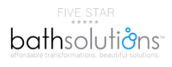 image of logo of Five Star Bath Solutions franchise business opportunity Five Star Bath Solutions franchises Five Star Bath Solutions franchising