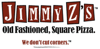 image of logo of Jimmy Z's Pizza franchise business opportunity Jimmy Z's Pizzeria franchises Jimmy Z's franchising