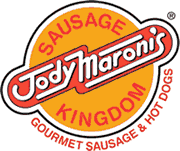 image of logo of Jody Maronis Sausage Kingdom franchise business opportunity Jody Maronis Sausage franchises Jody Maronis franchising