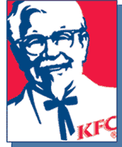 image of logo of KFC franchise business opportunity Kentucky Fried Chicken franchises KFC restaurant franchising