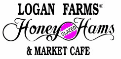 image of logo of Logan Farms Honey Glazed Ham franchise business opportunity Logan Farms Ham franchises Logan Farms franchising
