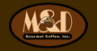 image of logo of M&D Gourmet Coffee franchise business opportunity M&D Coffee franchises MD Gourmet Coffee franchising