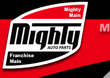 image of logo of Mighty Auto Parts franchise business opportunity Mighty Automotive Parts franchises Mighty Auto Parts franchising