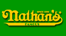 image of logo of Nathan's Famous franchise business opportunity Nathan's Famous hot dog franchises Nathan's Famous hot dogs franchising