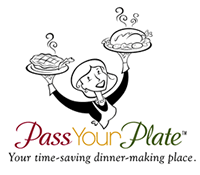 image of logo of Pass Your Plate franchise business opportunity Pass Your Plate meal prep franchises Pass Your Plate meal assembly franchising meal preparation franchise information