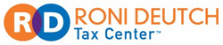 image of logo of Roni Deutch Tax Center franchise business opportunity Roni Deutch Income Tax franchises Roni Deutch Tax Center franchising