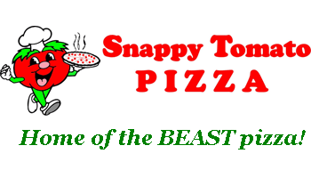 image of logo of Snappy Tomato Pizza franchise business opportunity Snappy Tomato franchises Snappy Tomato Pizzeria franchising