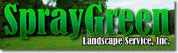 image of logo of SprayGreen Lawncare franchise business opportunity Spray Green Lawn Care franchises Spray Green Lawncare franchising