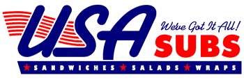 image of logo of USA Subs franchise business opportunity USA Sub franchises USA Subs franchising