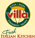image of logo of Villa Pizza franchise business opportunity Villa Pizza franchises Villa Pizza franchising