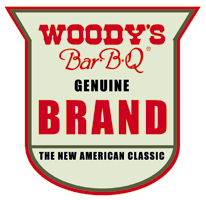 image of logo of Woody's Bar-B-Q franchise business opportunity Woody's BarBQ franchises Woody's BBQ franchising